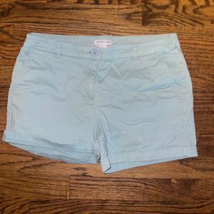 Juniper + Lime Teal Shorts